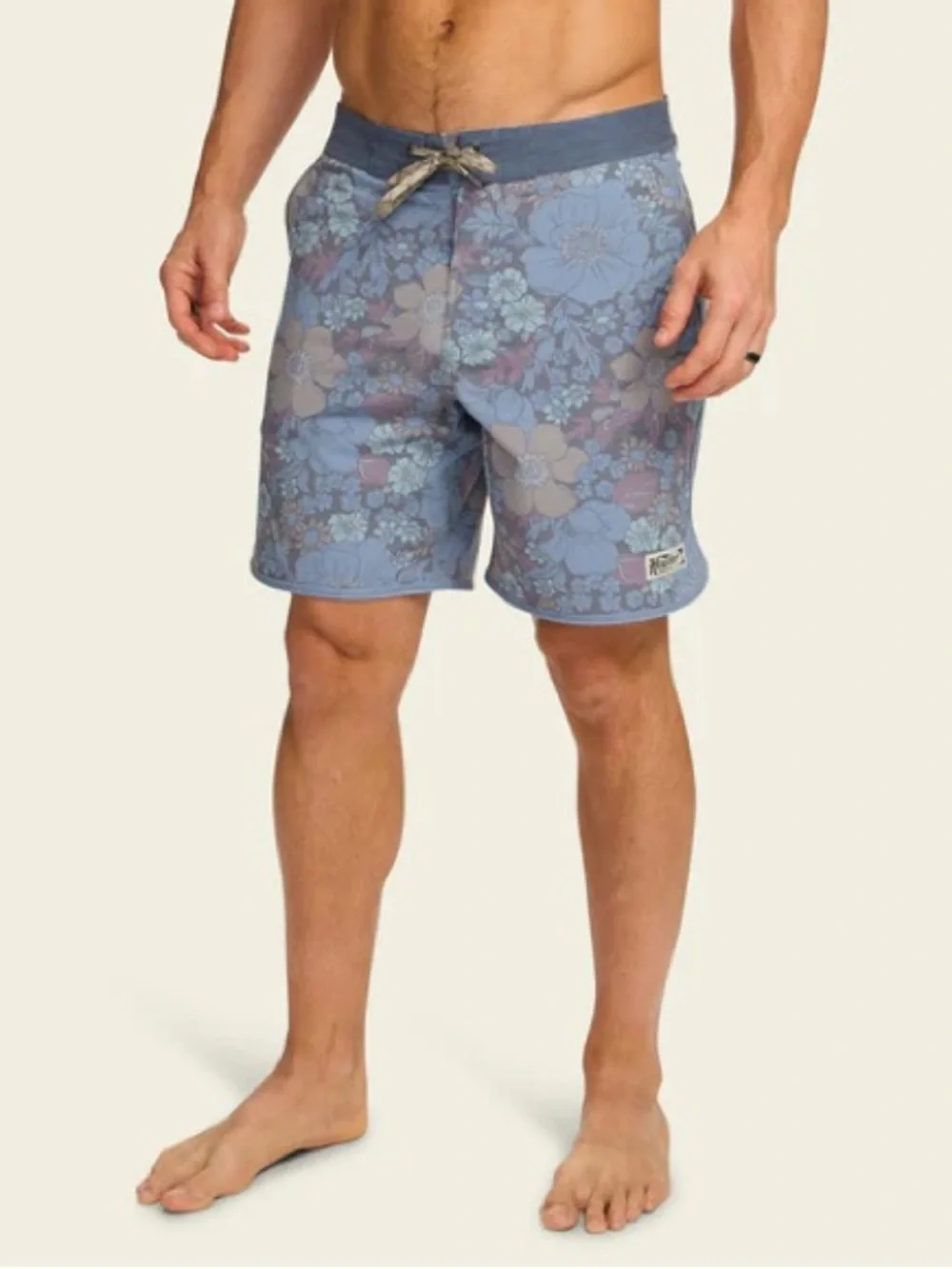 Howler Brothers Bruja Boardshorts, Flower Power Blues, Size 36